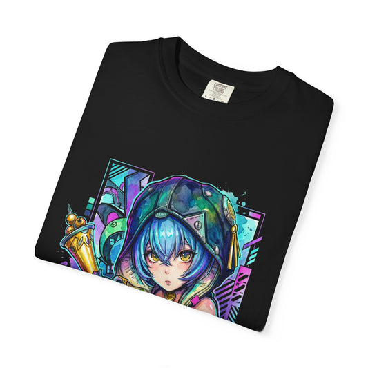 Lucia Elowen ZZZ Spook Shack Goat Thiren Portrait Premium T-Shirt