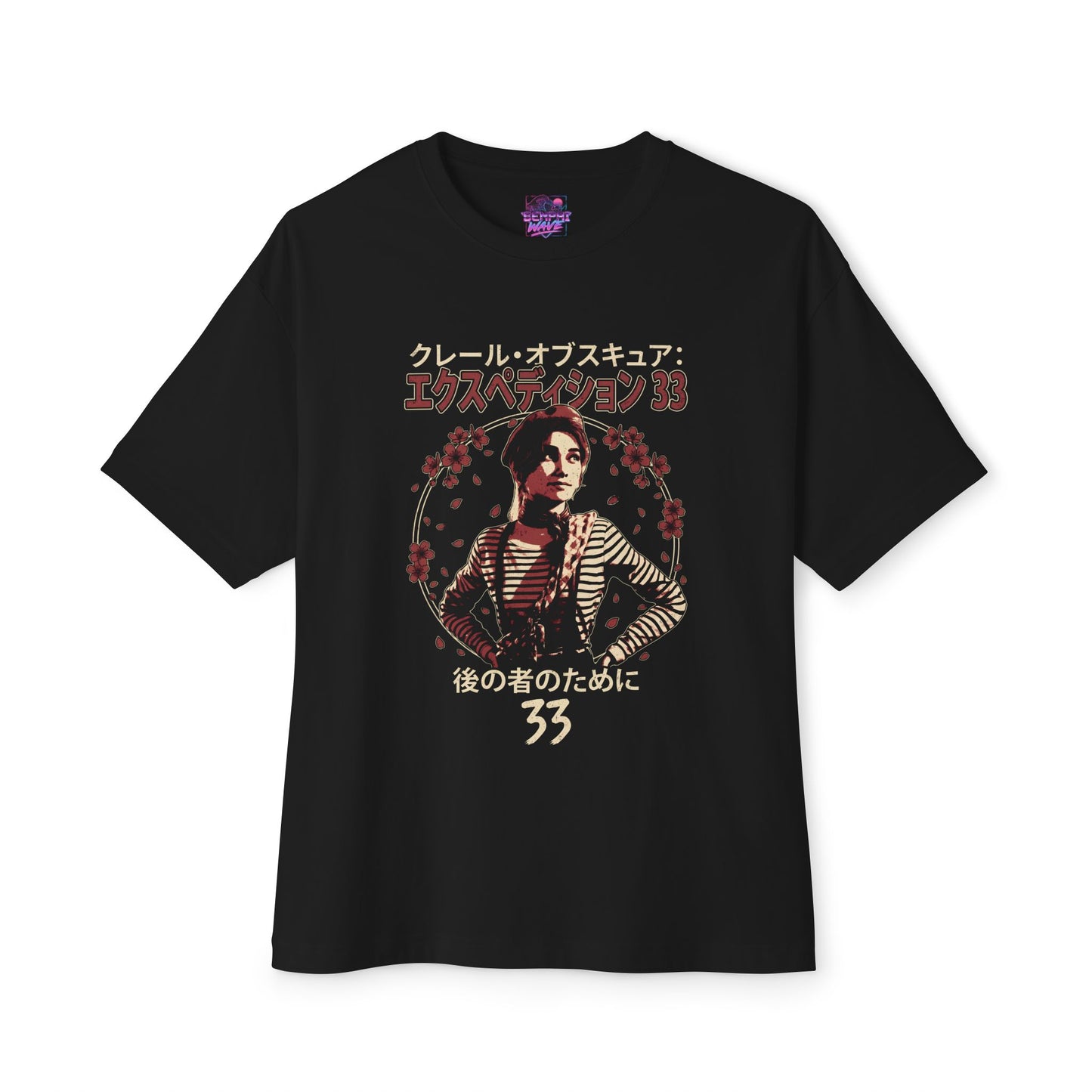 Clair Obscur: Red Gommage Street Fashion Icon Maelle Premium Oversized Unisex T-Shirt