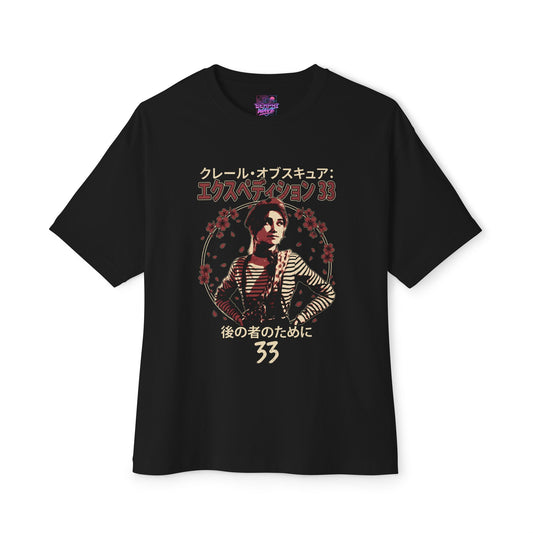 Clair Obscur: Red Gommage Street Fashion Icon Maelle Premium Oversized Unisex T-Shirt