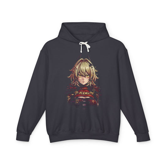 Caesar King ZZZ Sons of Calydon Leader Shield Sword Portrait Unisex Premium Hoodie
