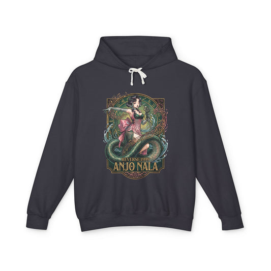 Reverse 1999 Anjo Nala Serpent Singer Art Deco Fan Art Hoodie