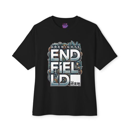 Arknights Endfield The Factory Must Grow Meme Factory Expansion Automation Endless Build Premium Oversized Unisex T-Shirt