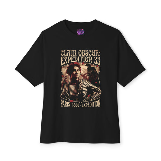 Clair Obscur Expedition 33: Streetwear Red Petal Gommage Premium Oversized Unisex T-Shirt