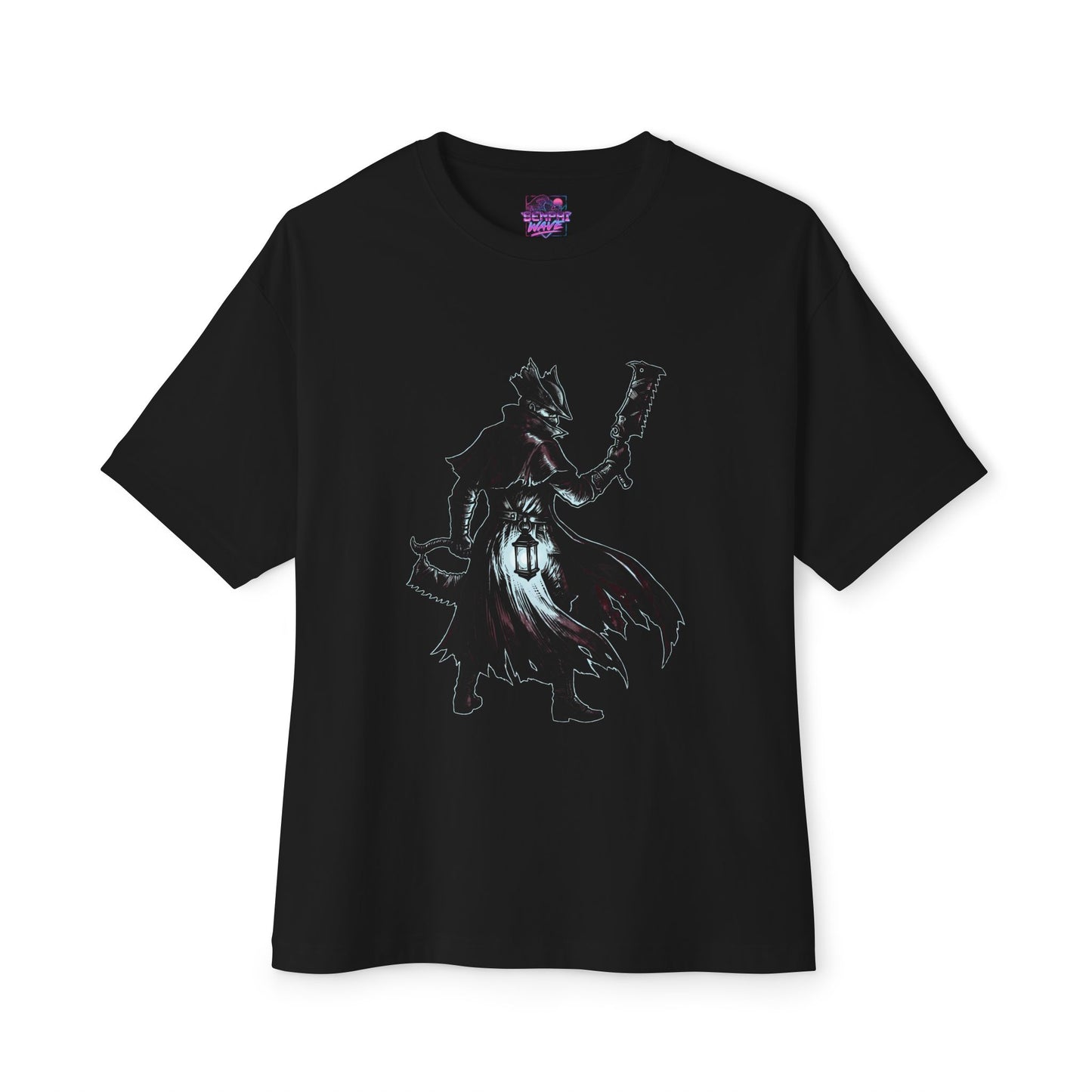 Bloodborne Hunter Gaming Graphic Tee Premium Oversized Unisex T-Shirt