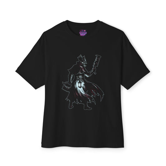 Bloodborne Hunter Gaming Graphic Tee Premium Oversized Unisex T-Shirt