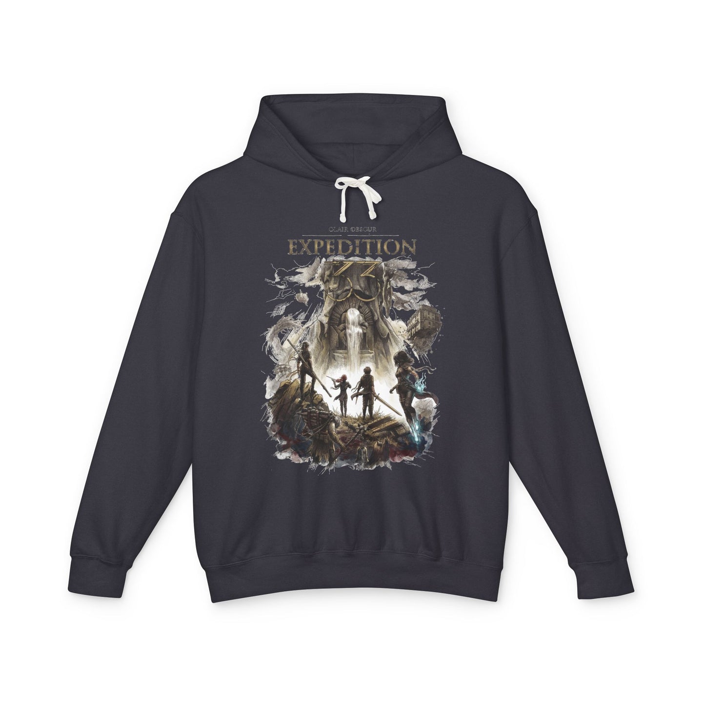 Expedition 33 Paintress Retro PS1 Style Party Battle Art Unisex Premium Hoodie