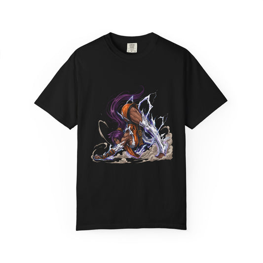 Bleach Yoruichi Shihouin Kisuke Urahara Tessai Ally Group Art Premium T-Shirt