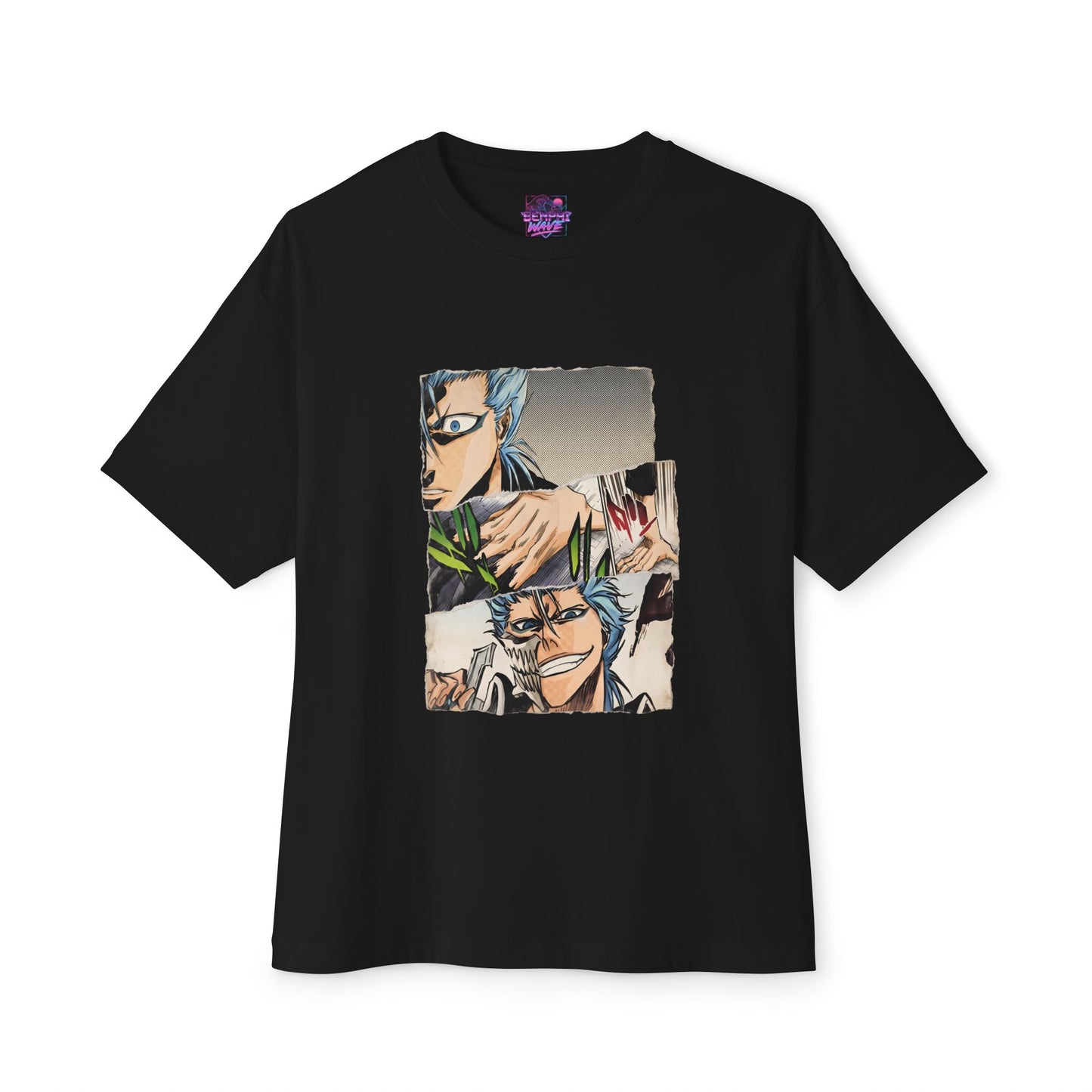 Grimmjow Bleach Anime Hero Character Graphic Tee - Oversized Premium Tee