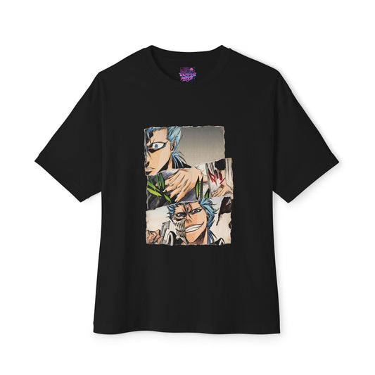 Grimmjow Bleach Anime Hero Character Graphic Tee - Oversized Premium Tee