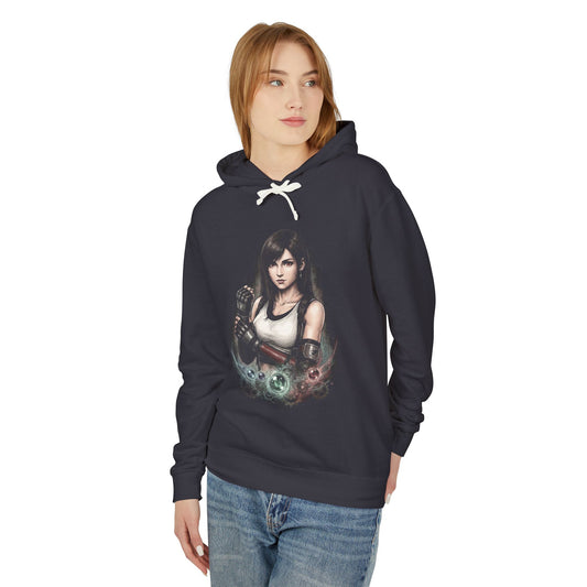 Final Fantasy 7 Tifa Lockhart Martial Arts Mastery Design Unisex Premium Hoodie