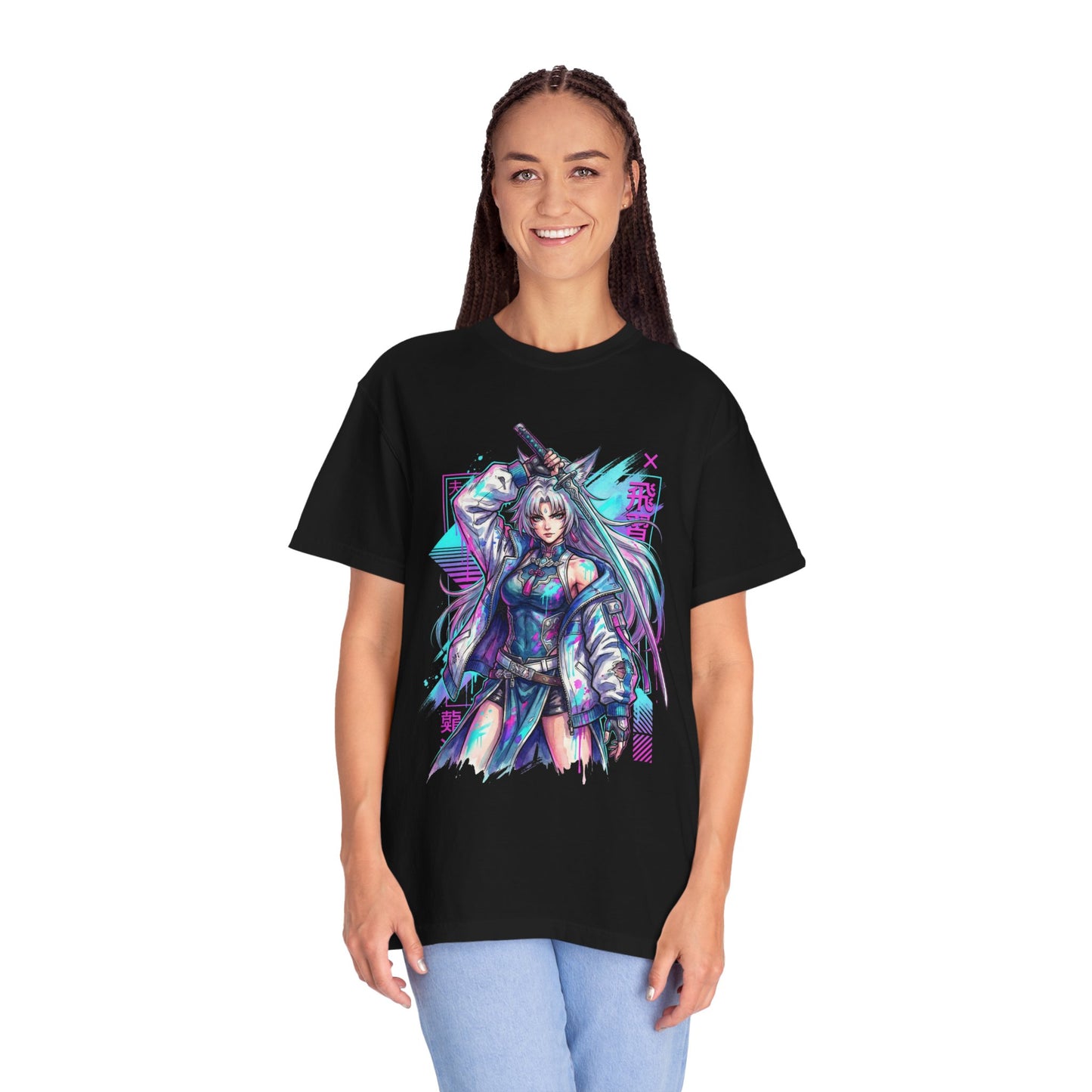 Honkai Star Rail Feixiao Vaporwave Aesthetic Design Premium T-Shirt