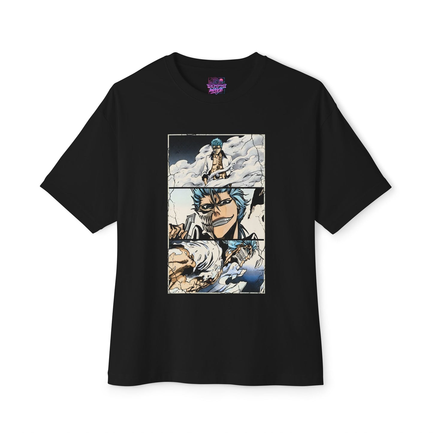Grimmjow Bleach Anime Manga Collage Graphic Tee