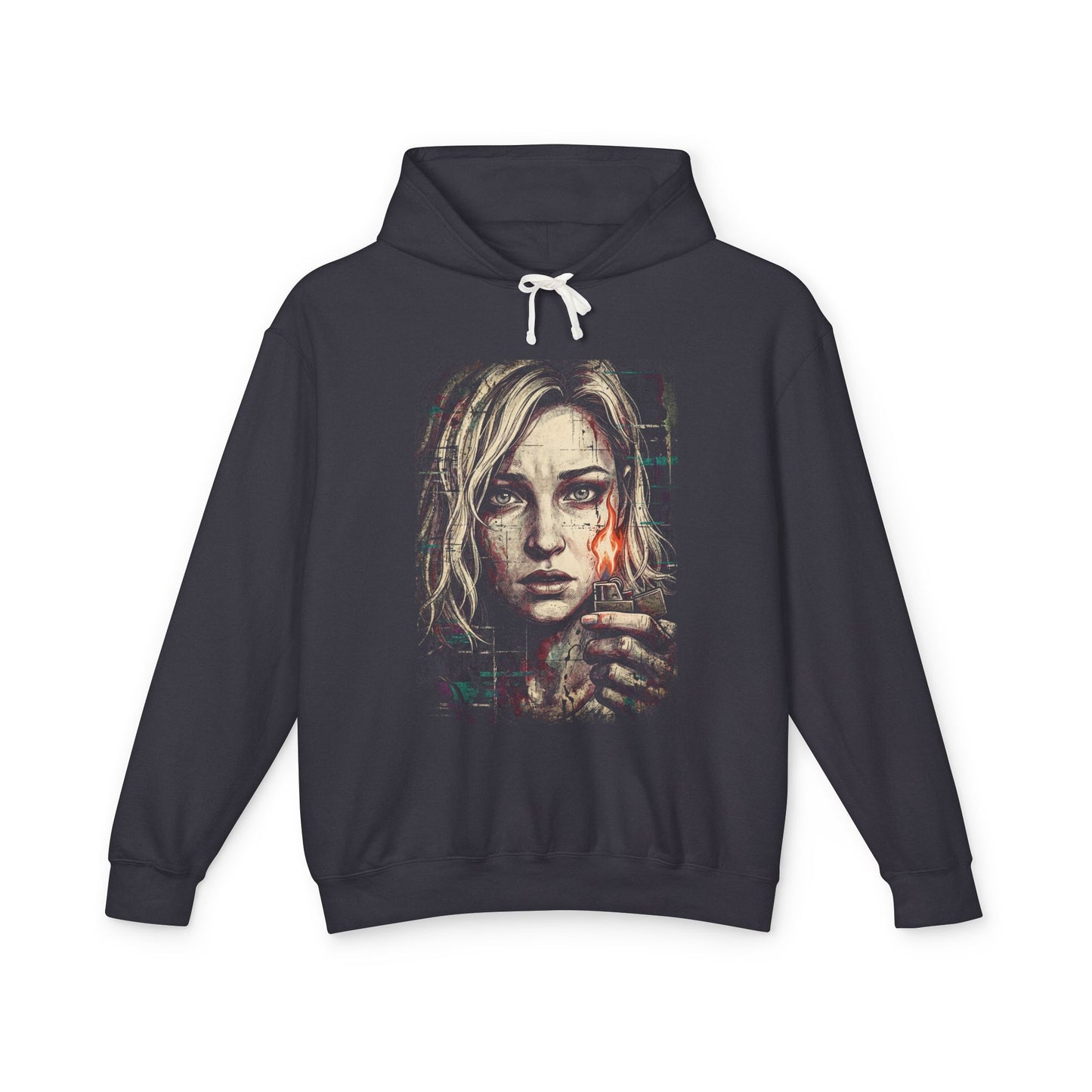 Grace Ashcroft Resident Evil Requiem Shy Analyst First-Person Portrait Unisex Premium Hoodie