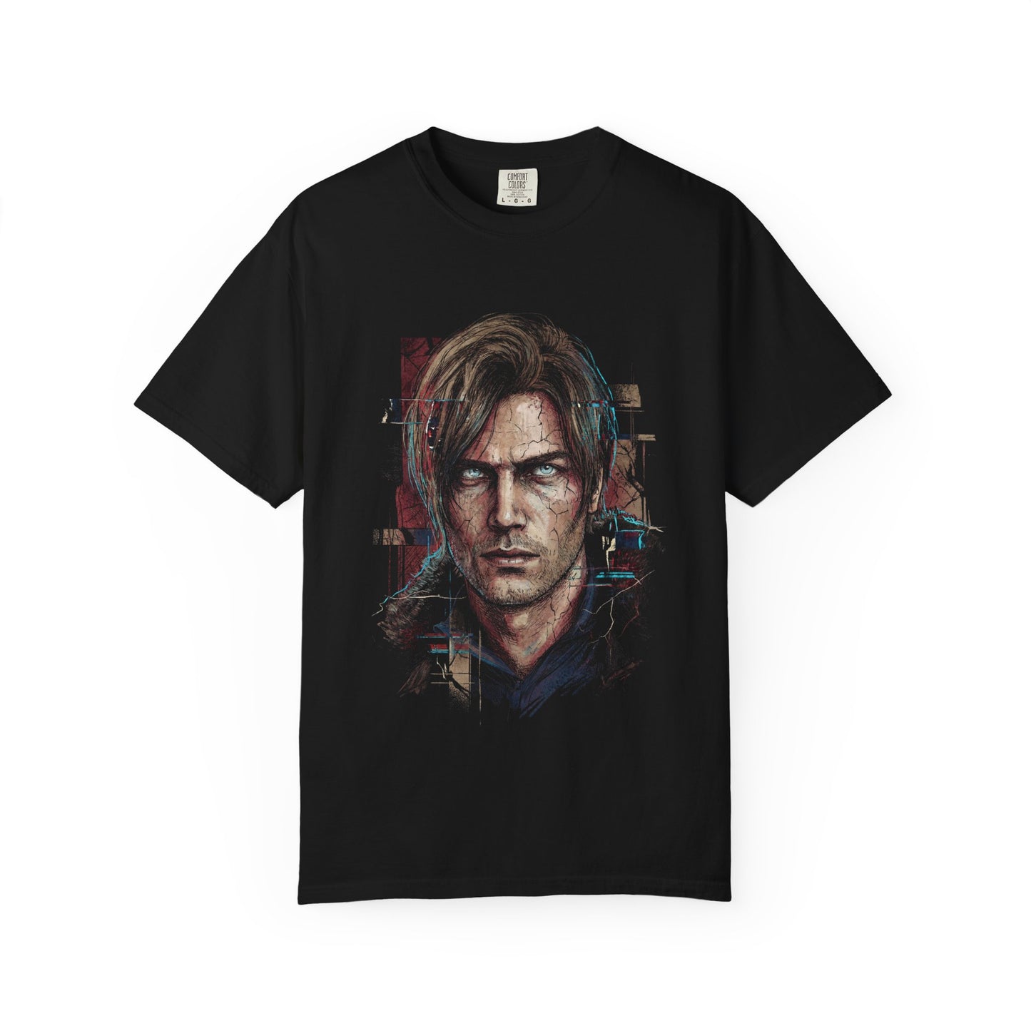 Resident Evil Requiem Leon Kennedy Gravel Voice Legacy Sequel Art Premium T-Shirt