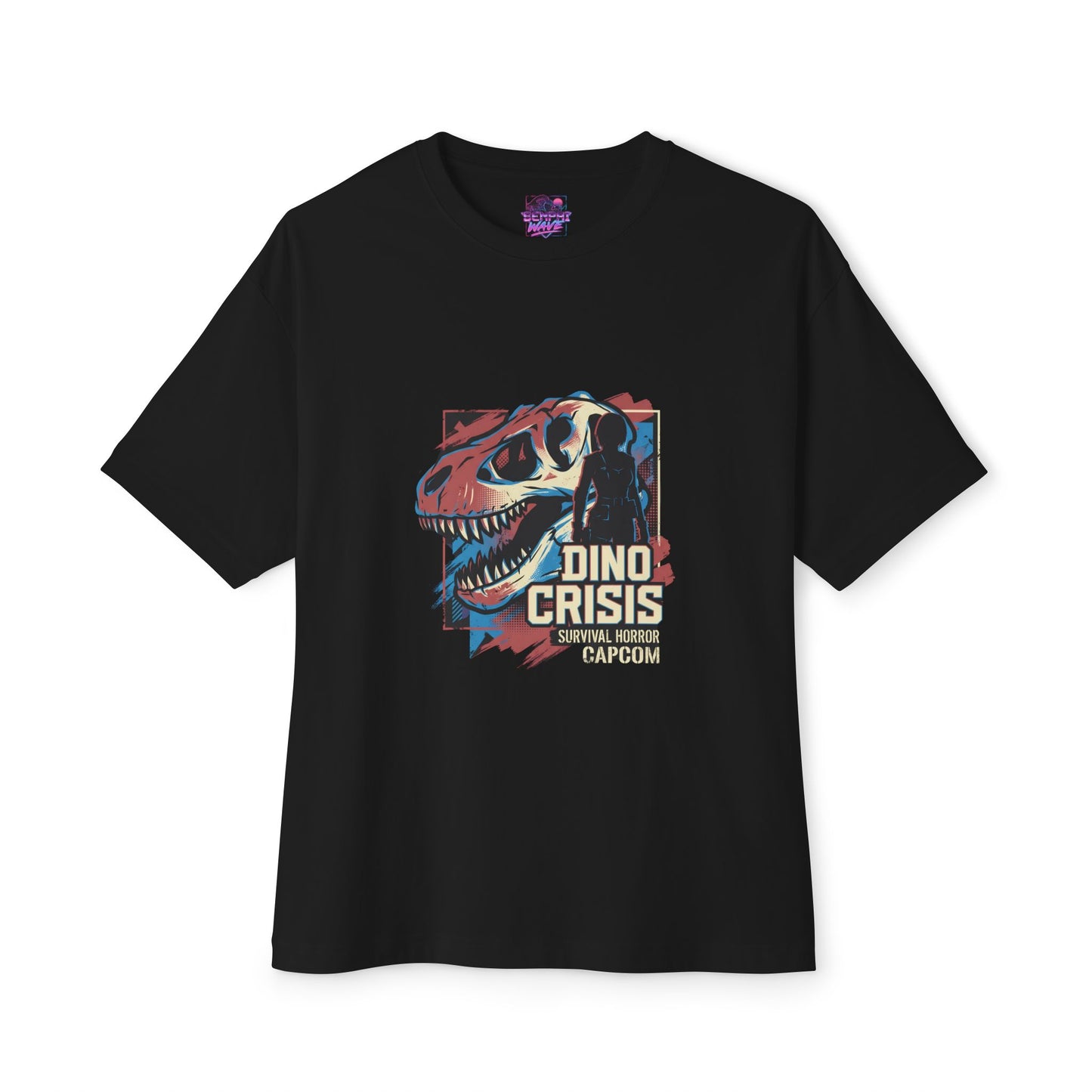 Dino Crisis Regina: Red Hair Survival Icon Premium Oversized Unisex T-Shirt