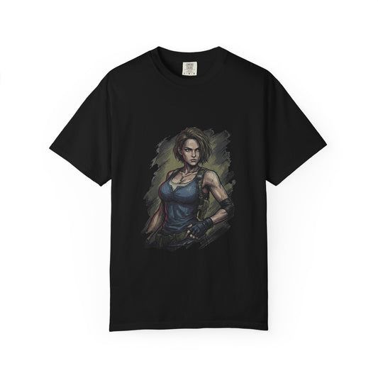 Resident Evil Jill T-Shirt | S.T.A.R.S. Lockpick Icon Remake Apparel Premium T-Shirt