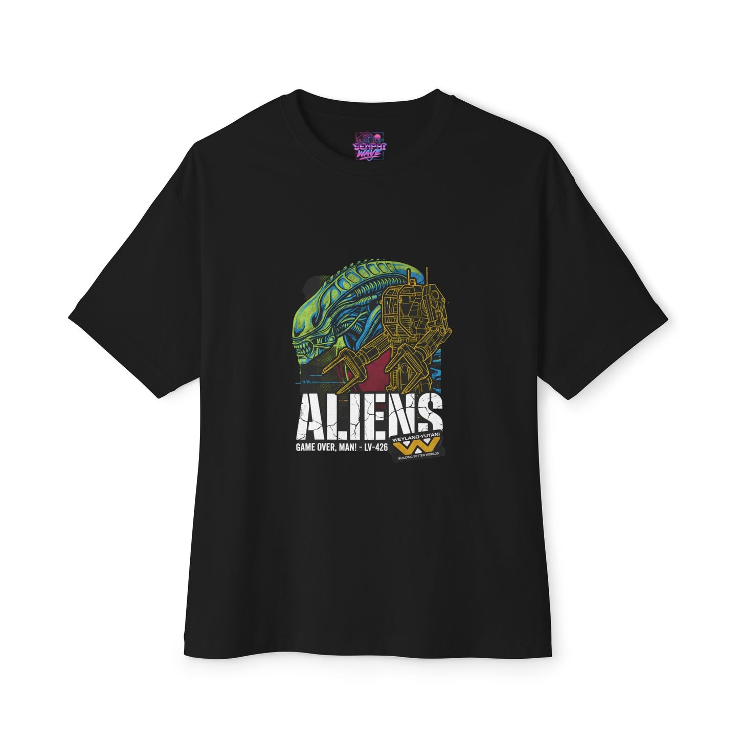 Xenomorph from Alien: In Space No One Can Hear You Scream Premium Oversized Unisex T-Shirt