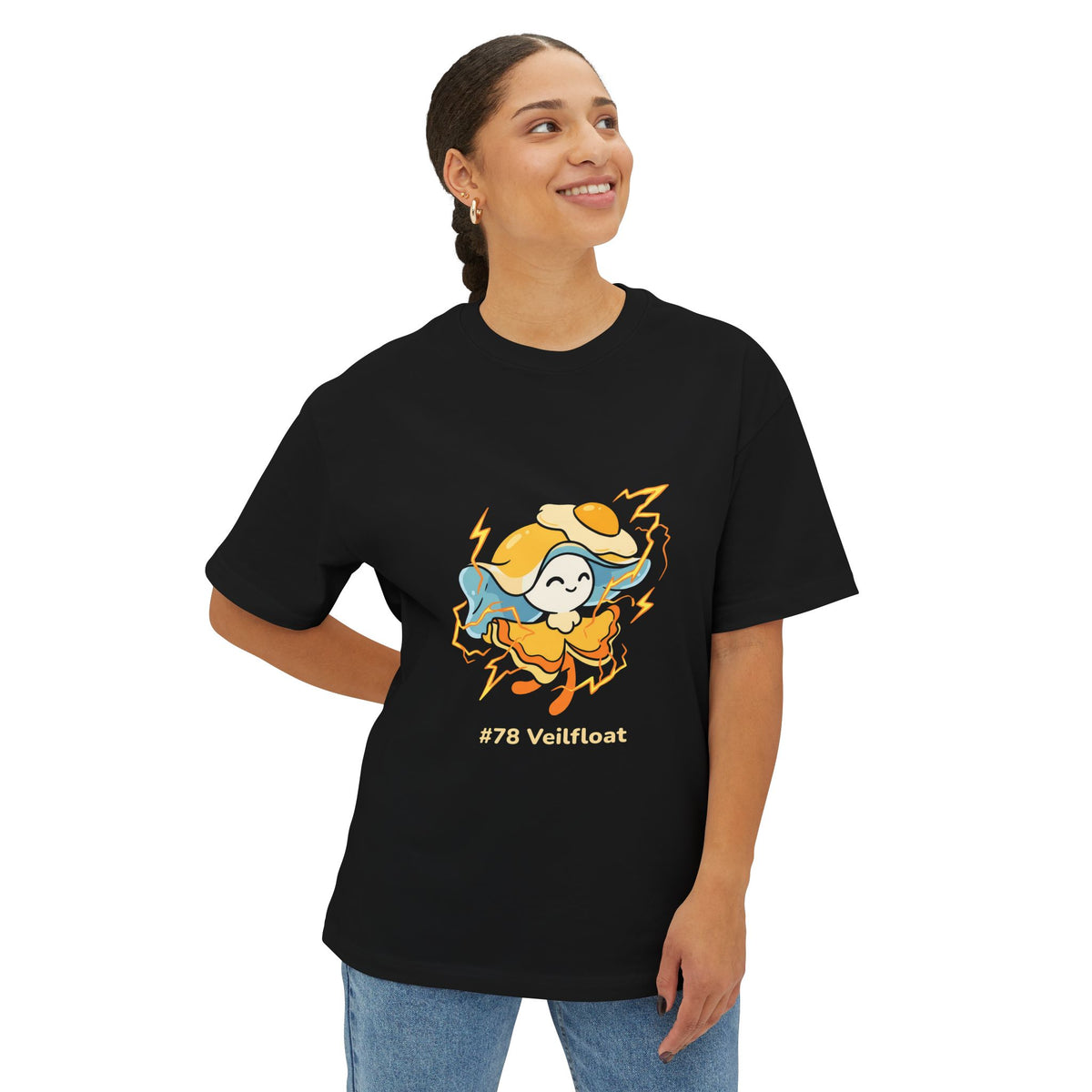 Veilfloat Aniimo Minimalist Creature Art - Oversized Premium Tee