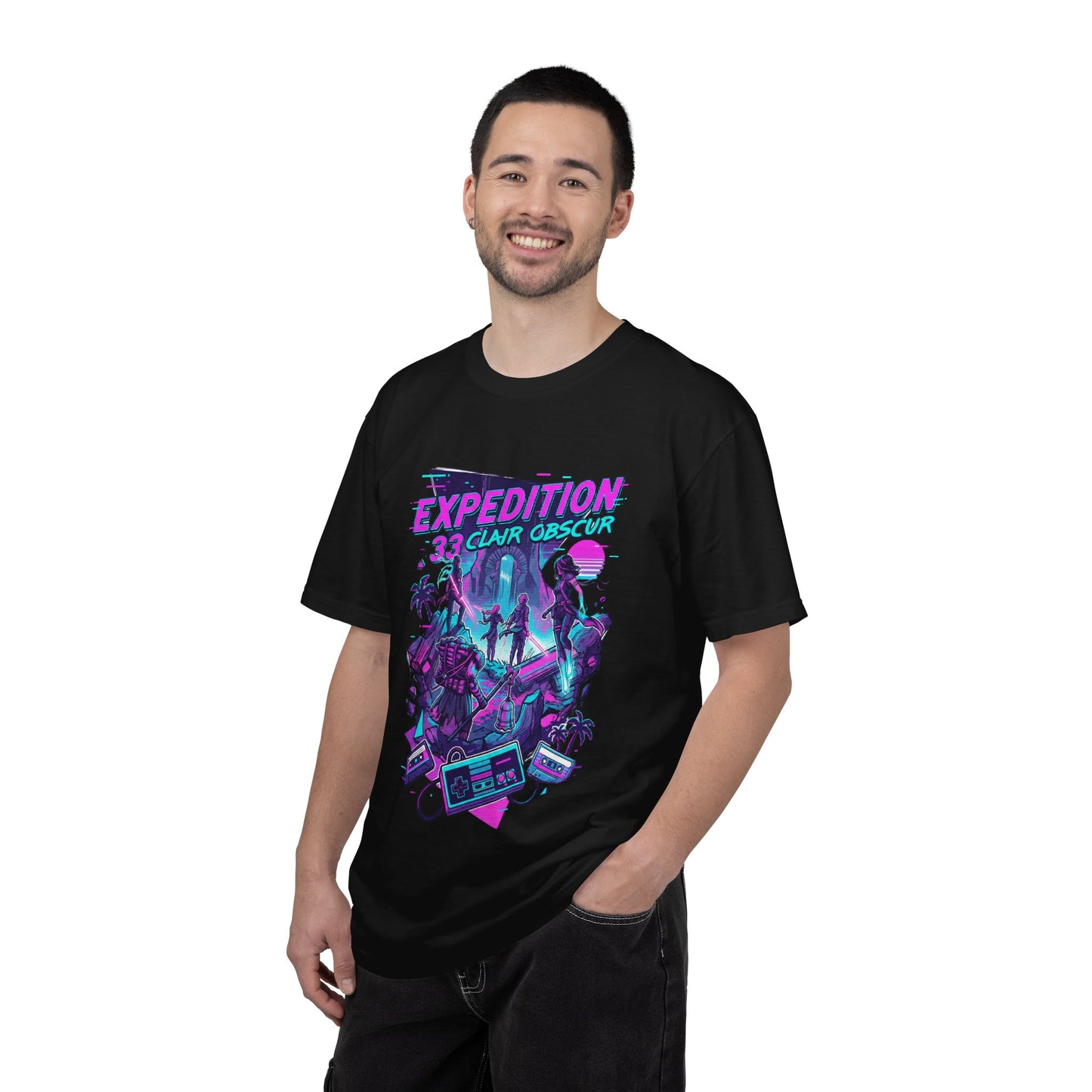 Clair Obscur Paintress Boss Retro Pixel Expedition Facing Design Premium T-Shirt