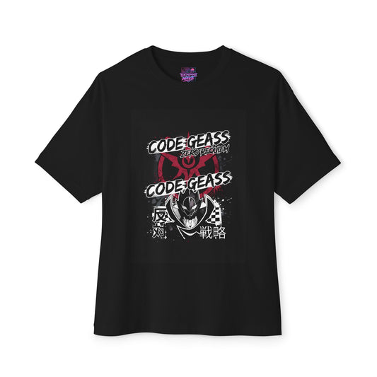Code Geass Lelouch Geass Power Absolute Command Premium Oversized Unisex T-Shirt