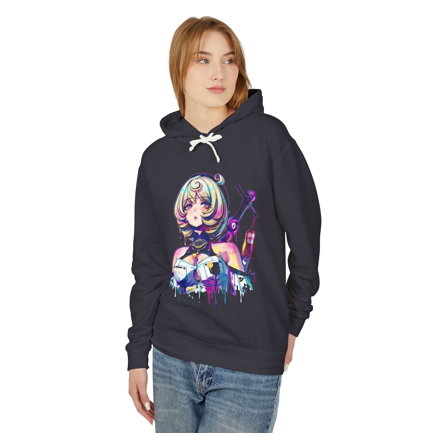 Zenless Zone Zero Yidhari Murphy Vaporwave Aesthetic Design Unisex Premium Hoodie