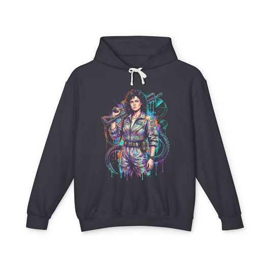 Ellen Ripley Warrant Officer Nostromo Final Girl Alien 1979 Unisex Premium Hoodie