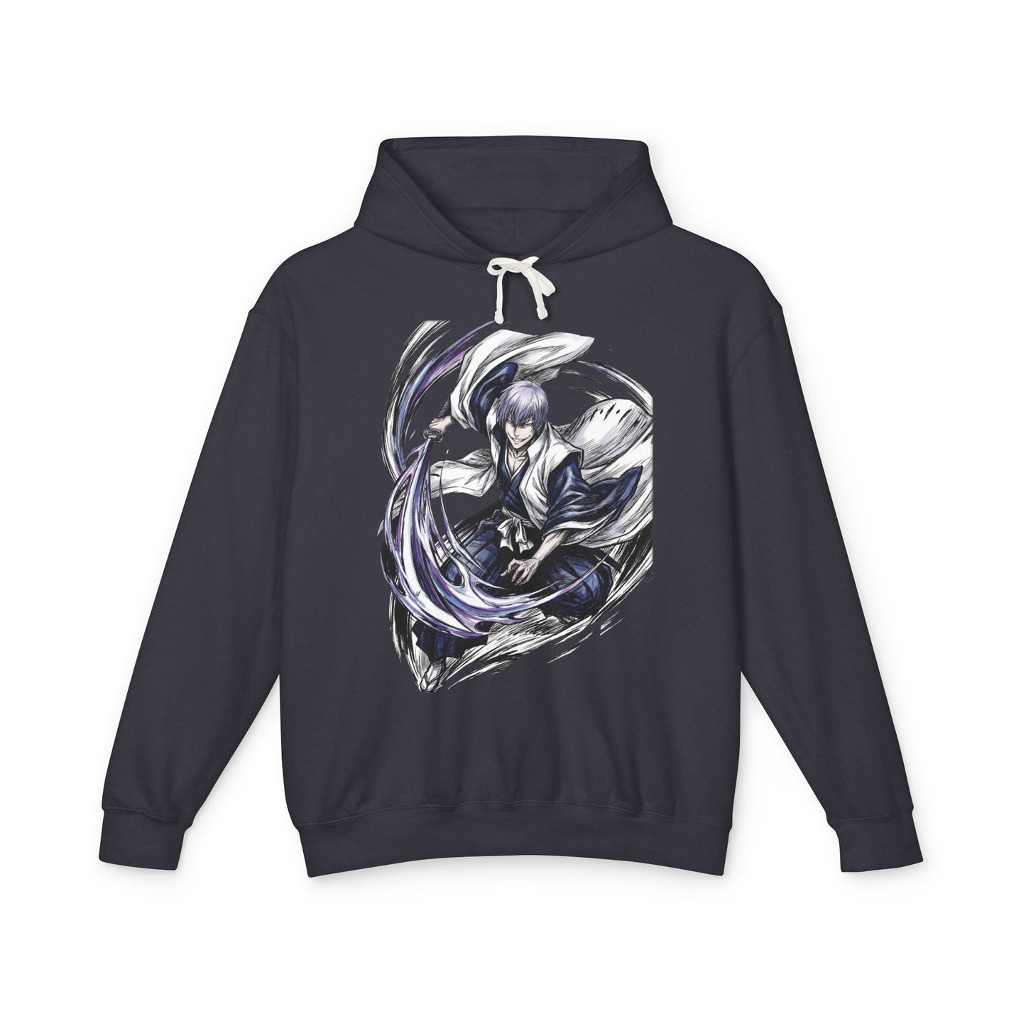 Gin Ichimaru Bleach 3rd Division Captain Fan Art Unisex Premium Hoodie