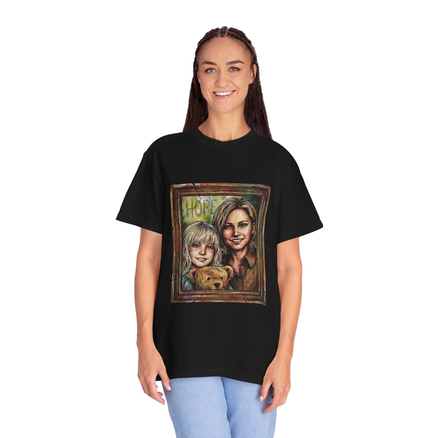 Emily & Grace Ashcroft Hope Resident Evil Requiem FBI Analyst Protagonist Design Premium T-Shirt