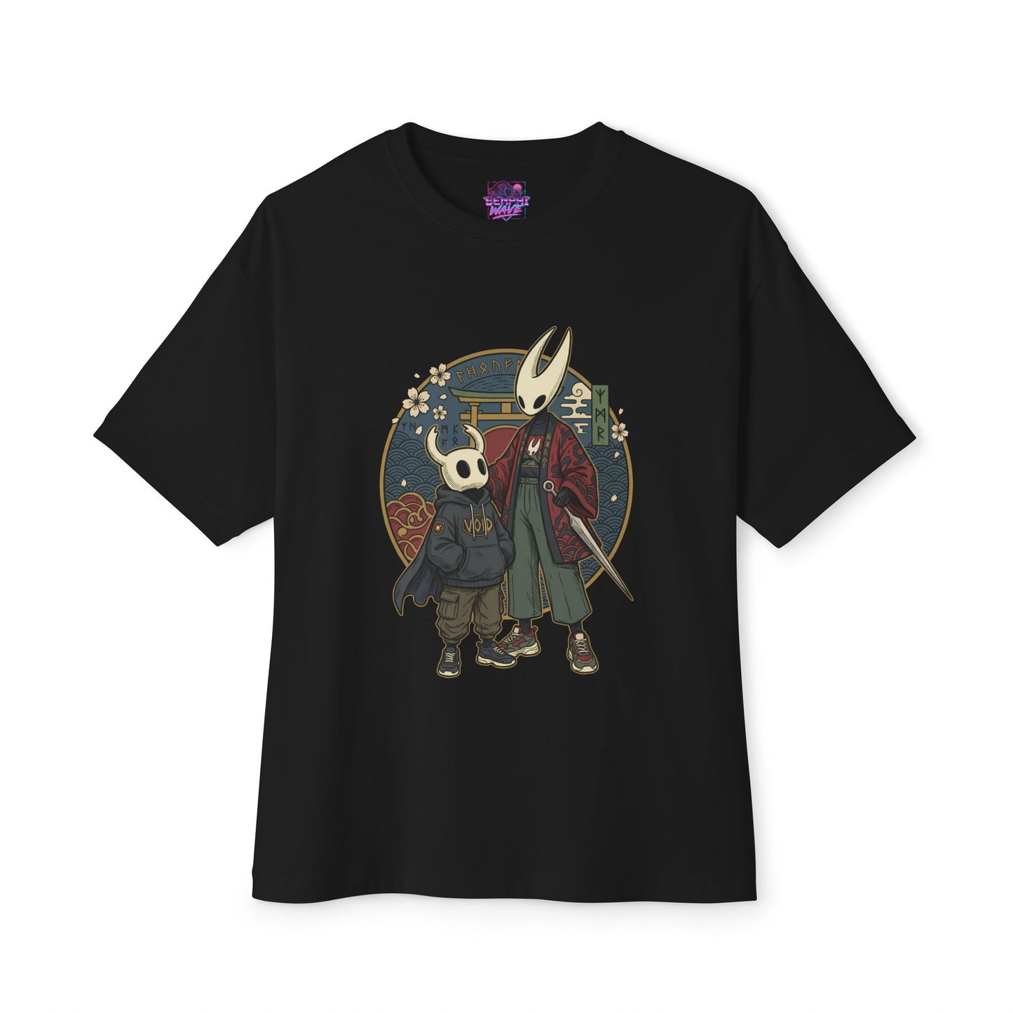 Hollow Knight Ghost Streetwear: Void Heart Urban Fashion Premium Oversized Unisex T-Shirt