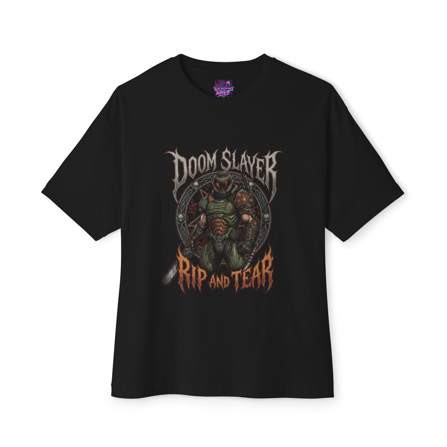 Doom Slayer: The Slayer's Testament Eternal Premium Oversized Unisex T-Shirt