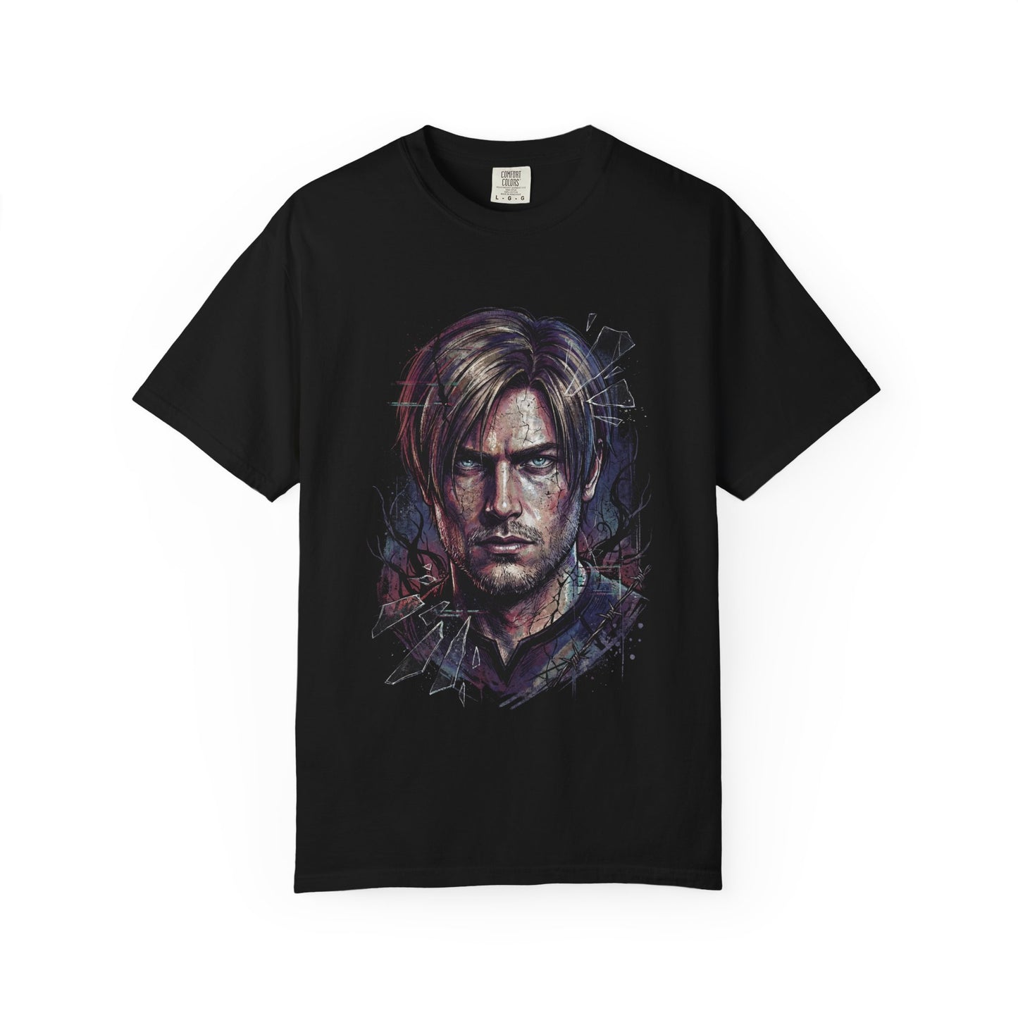 Resident Evil 9 Leon Kennedy Older Gravel Voice Gameplay Art Premium T-Shirt