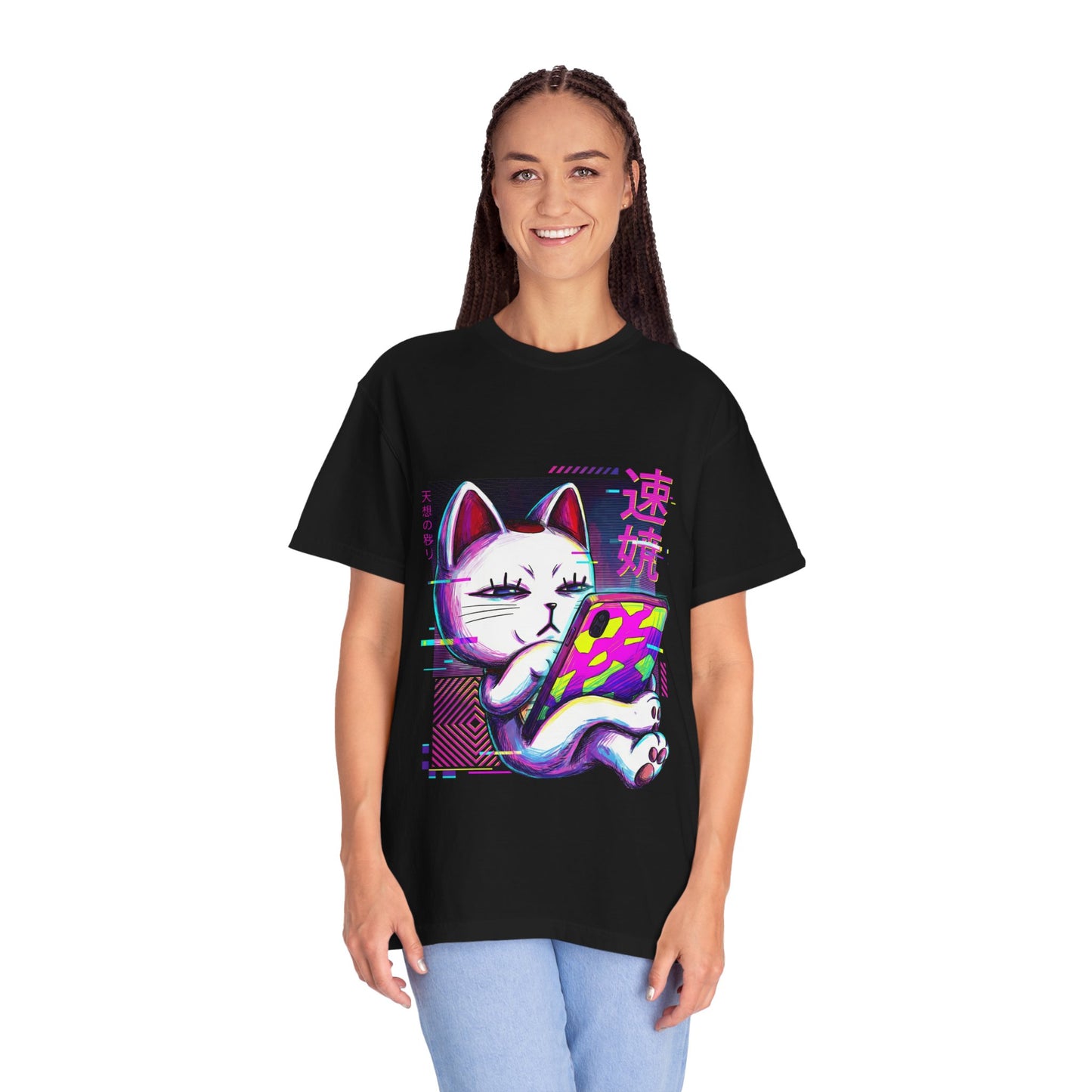 Turbo Granny Dandadan White Hair Ghost Medium Portrait Premium T-Shirt
