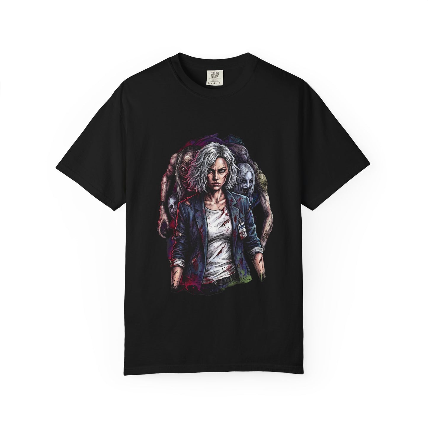Grace Ashcroft Resident Evil Requiem Care Center Nightmare Design Premium T-Shirt