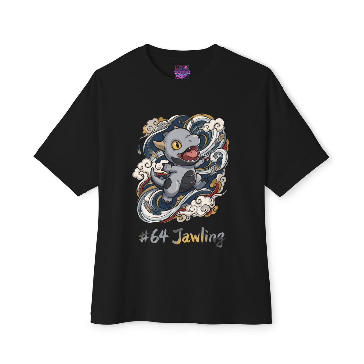 Jawling Aniimo Ukiyo-e Creature Art - Oversized Premium Tee