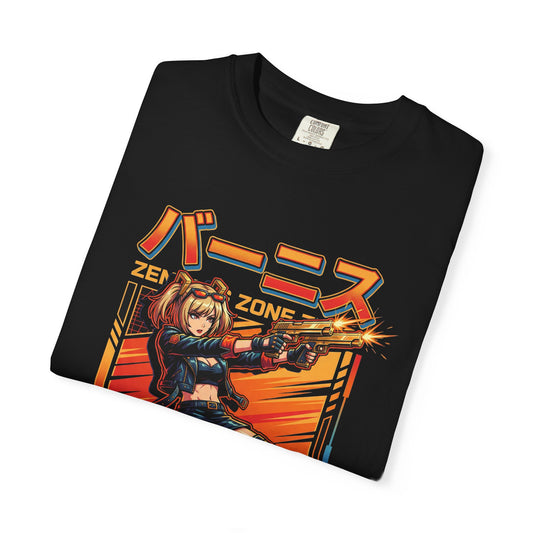 Burnice White Synthwave Retro Neon Bartender Premium T-Shirt