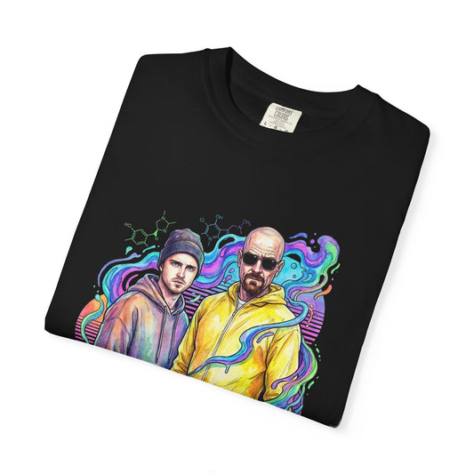 Walter White and Jesse Pinkman Breaking Bad Duo Portrait Premium T-Shirt