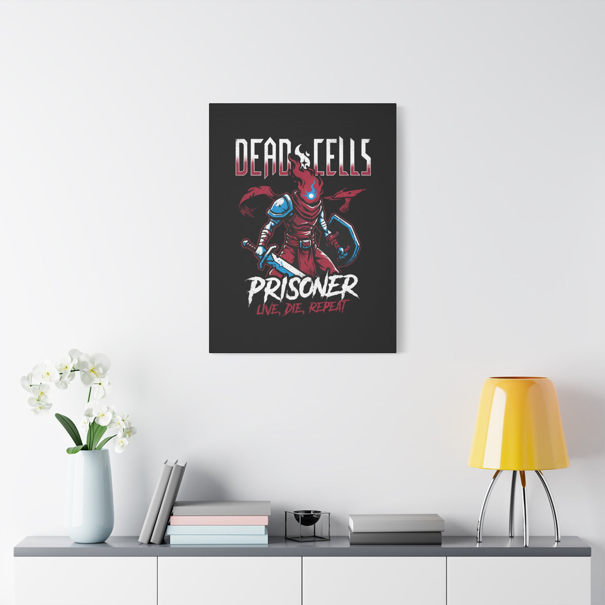 Dead Cells Prisoner Live Die Repeat Canvas Print