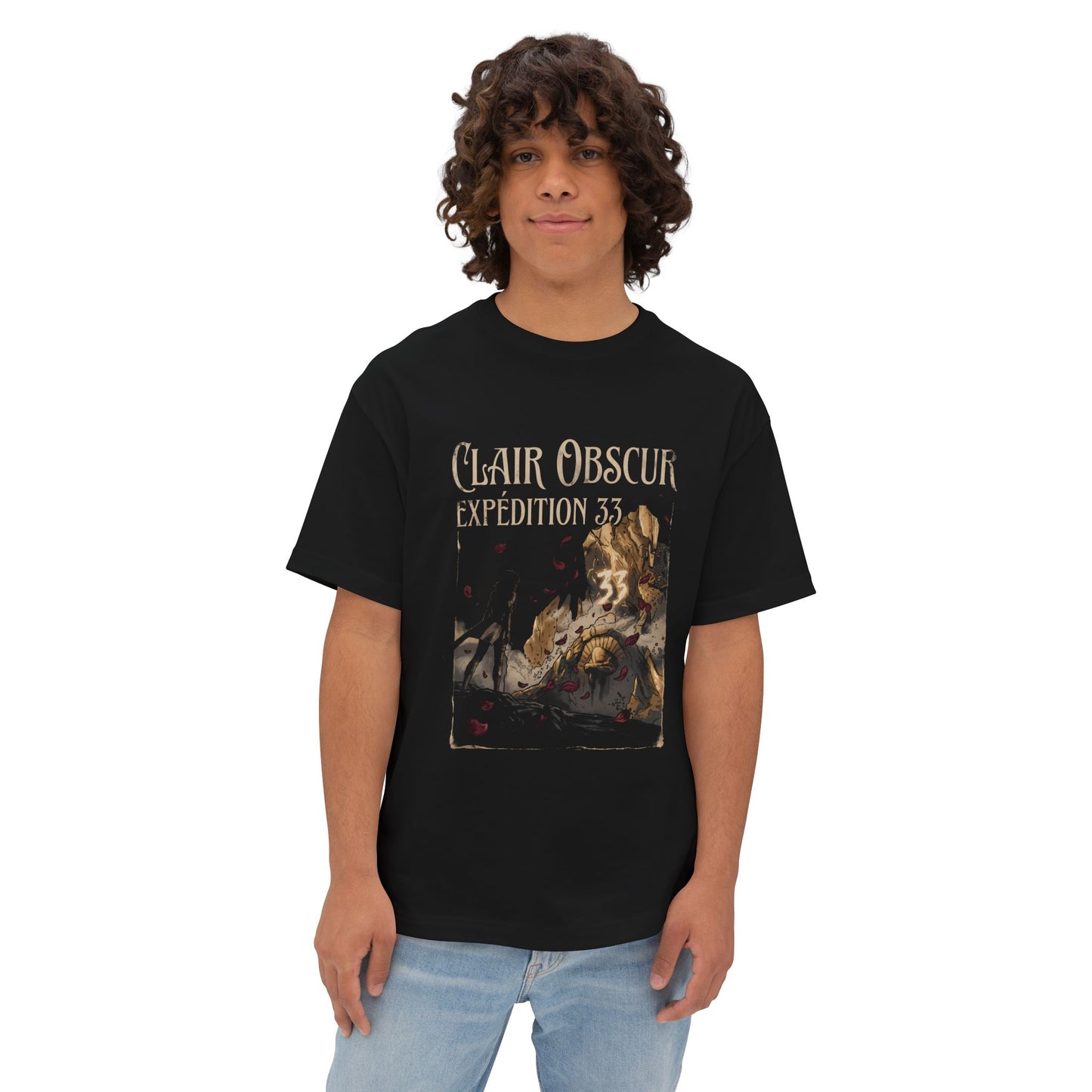Clair Obscur Expedition 33: Streetwear Premium Oversized Unisex T-Shirt