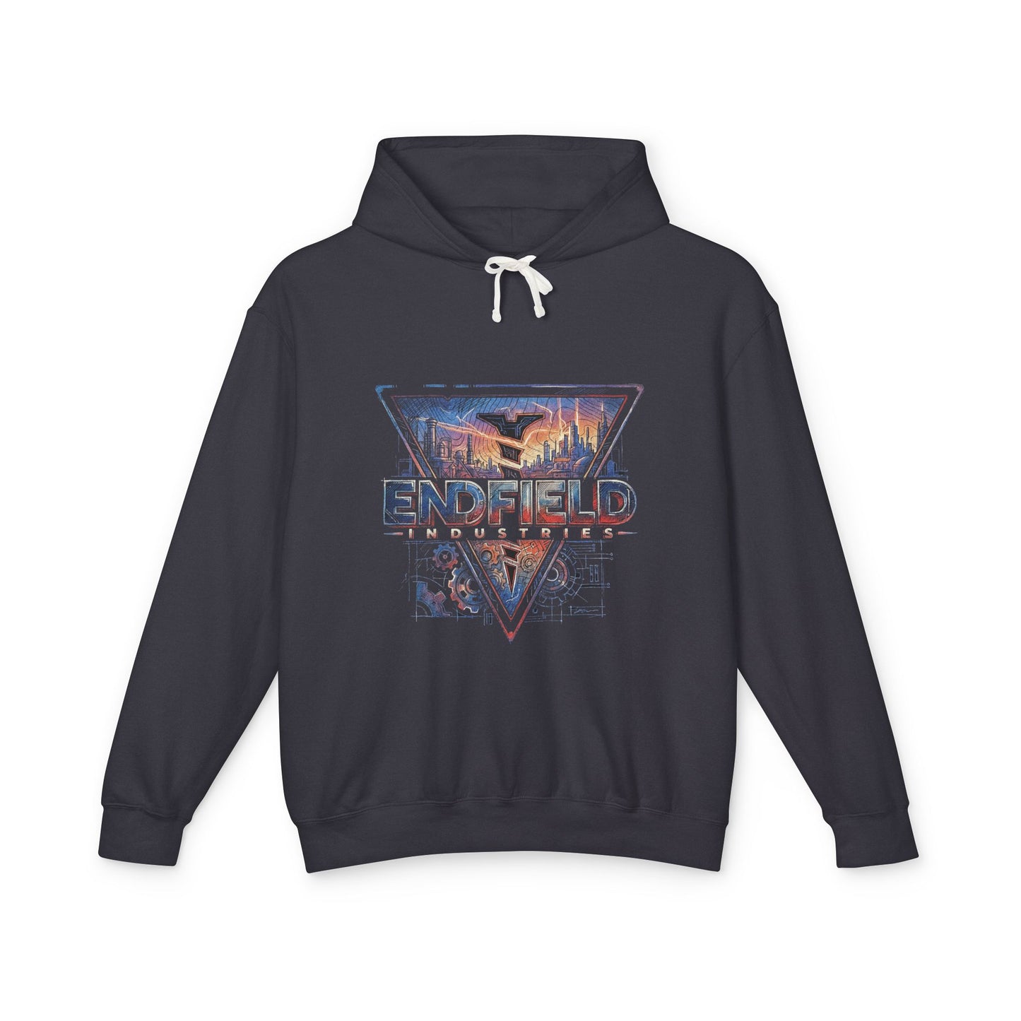 Arknights Endfield The Factory Must Grow Meme Factory Expansion Automation Endless Build Unisex Premium Hoodie