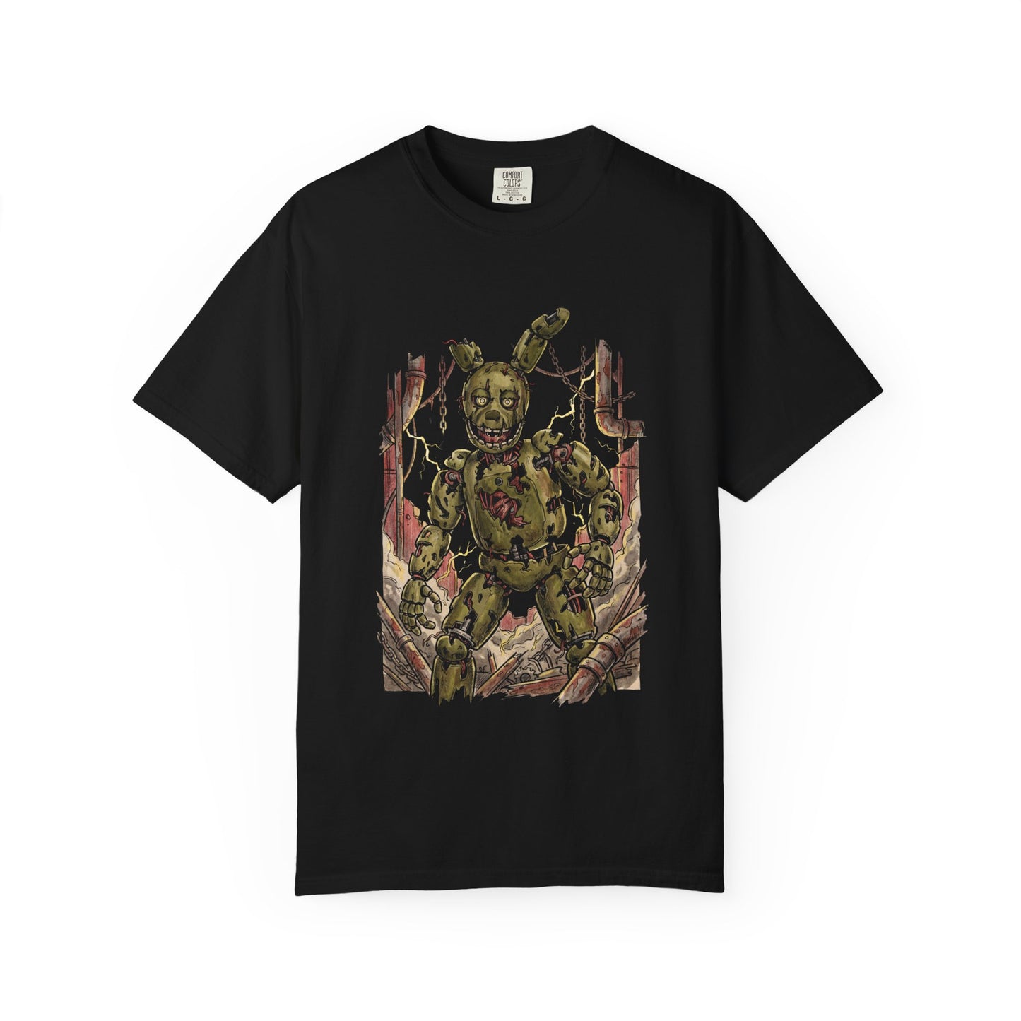 FNAF Springtrap Decayed Rabbit Horror Design Premium T-Shirt