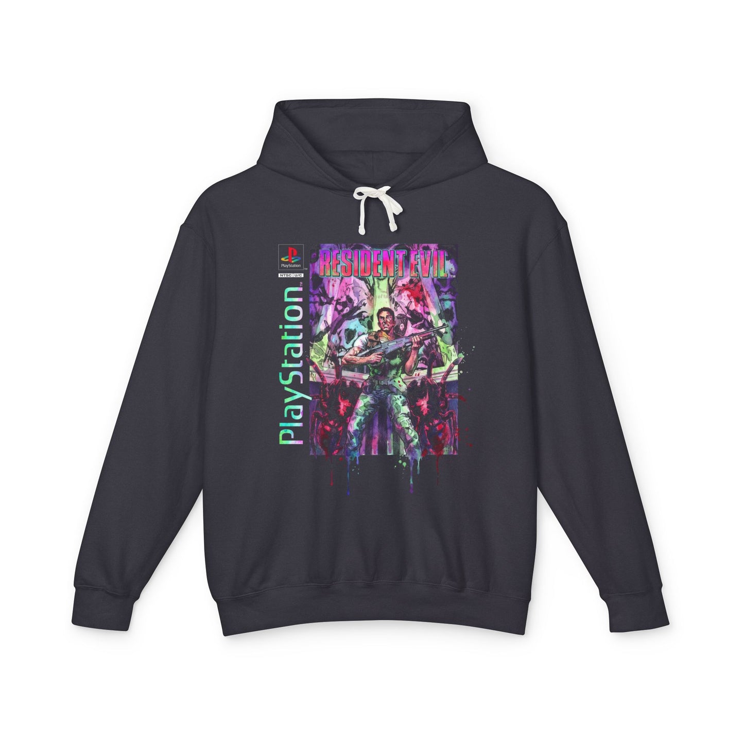 Resident Evil Director's Cut Retro Cover Art Classic PS1 Horror Design Unisex Premium Hoodie