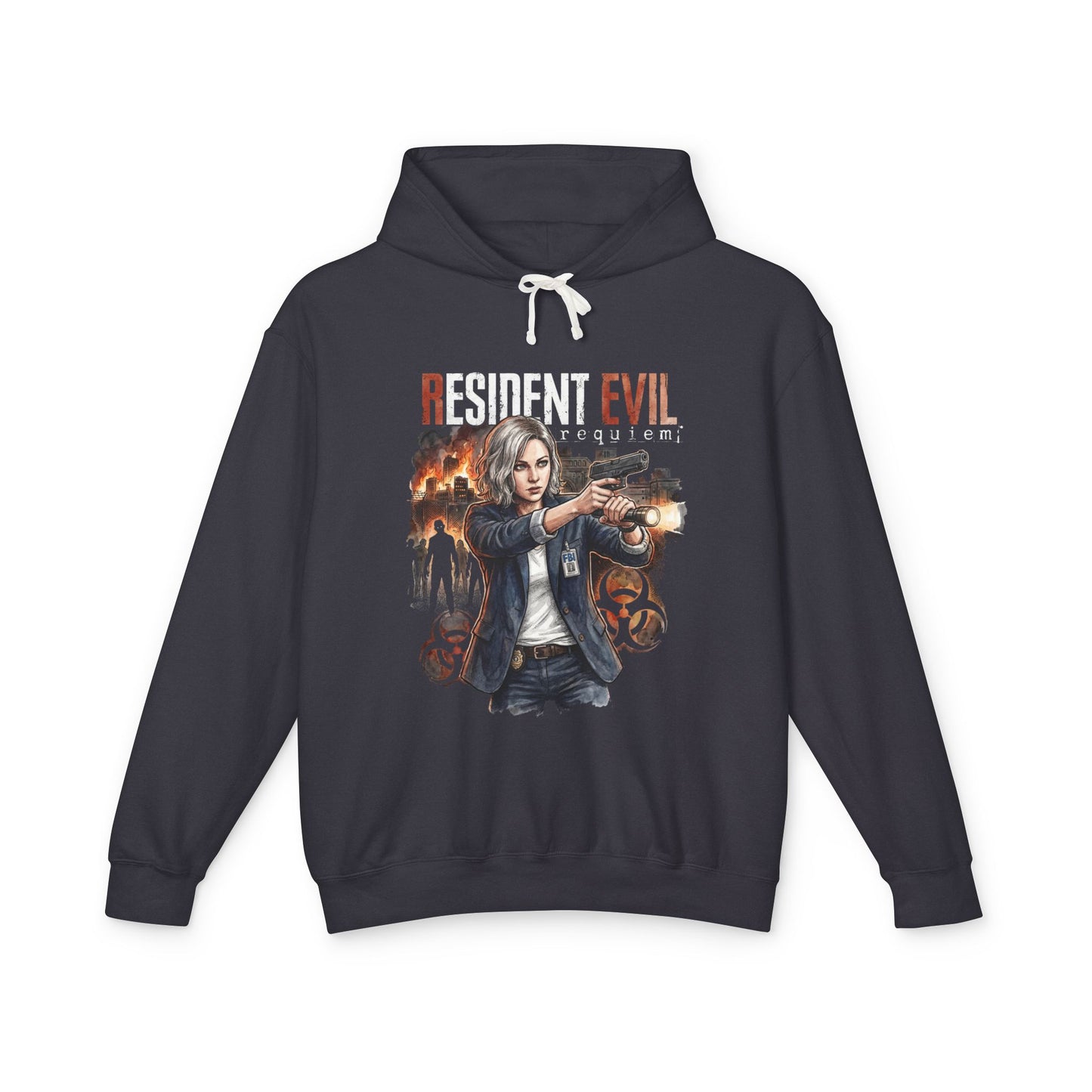 Resident Evil Requiem Grace Ashcroft Unisex Premium Hoodie