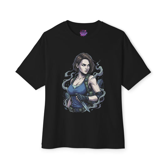 Resident Evil Jill Valentine T-Shirt | STARS Uniform Master of Unlocking Tee Premium Oversized Unisex T-Shirt