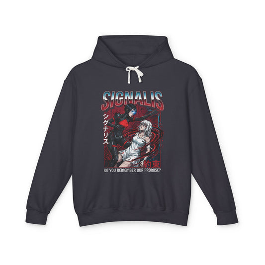 Signalis Classic Survival Horror Pixel Aesthetic Design Unisex Premium Hoodie