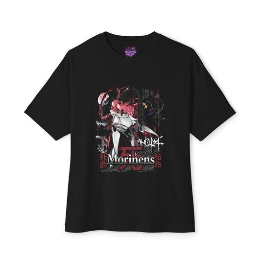 Morimens Sinner Anime Gaming Graphic Oversized Tee | Pink Sinner Portrait