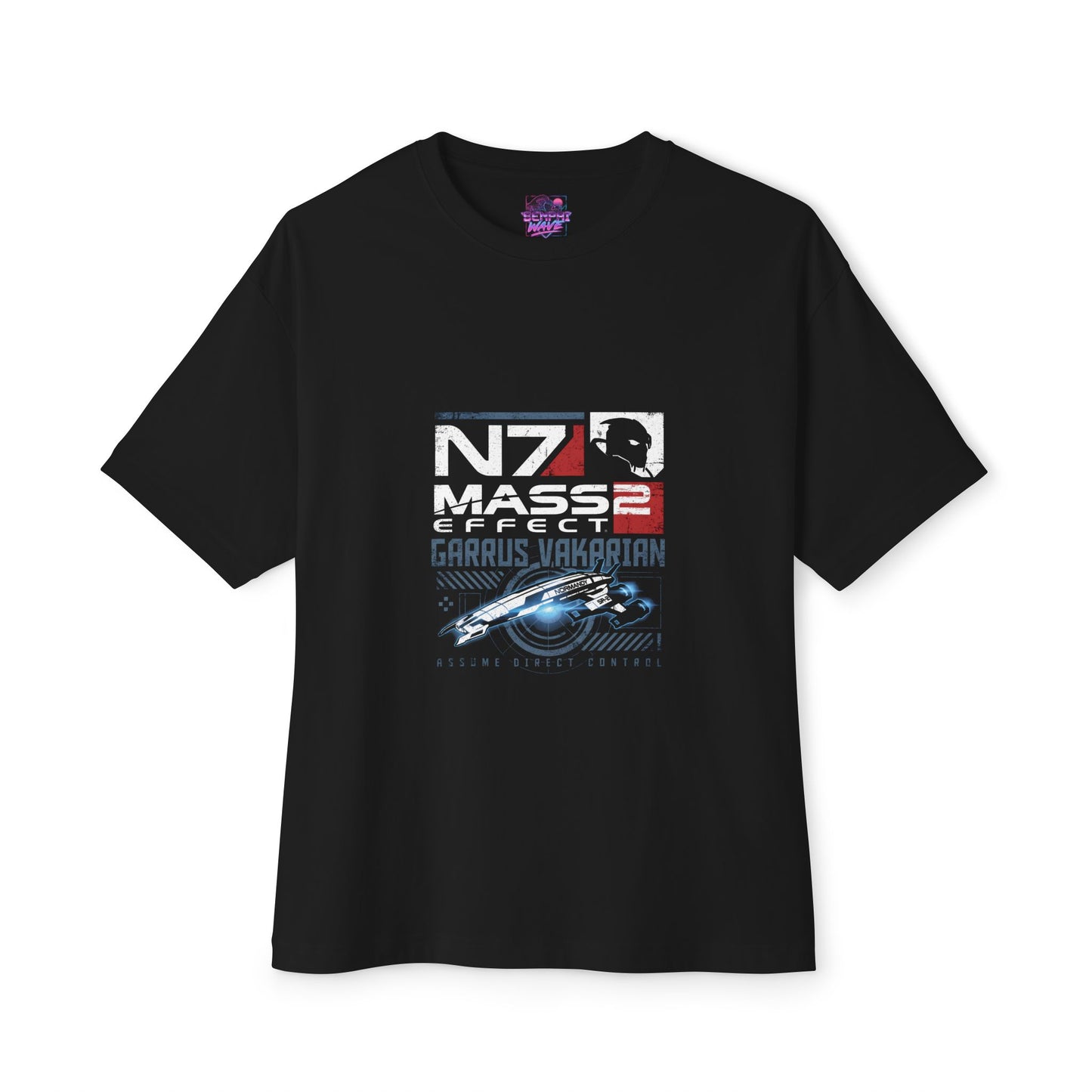 Mass Effect Reaper Invasion Epic Galactic Defender Premium Oversized Unisex T-Shirt