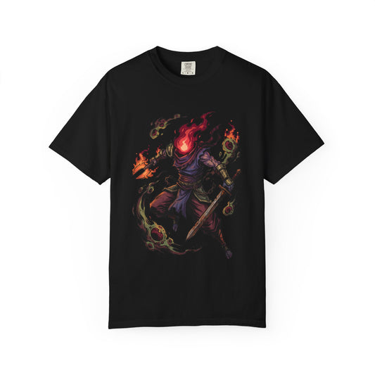 Dead Cells Prisoner Design Shirt | Roguevania Fan Beheaded Run Gift Tee Premium T-Shirt