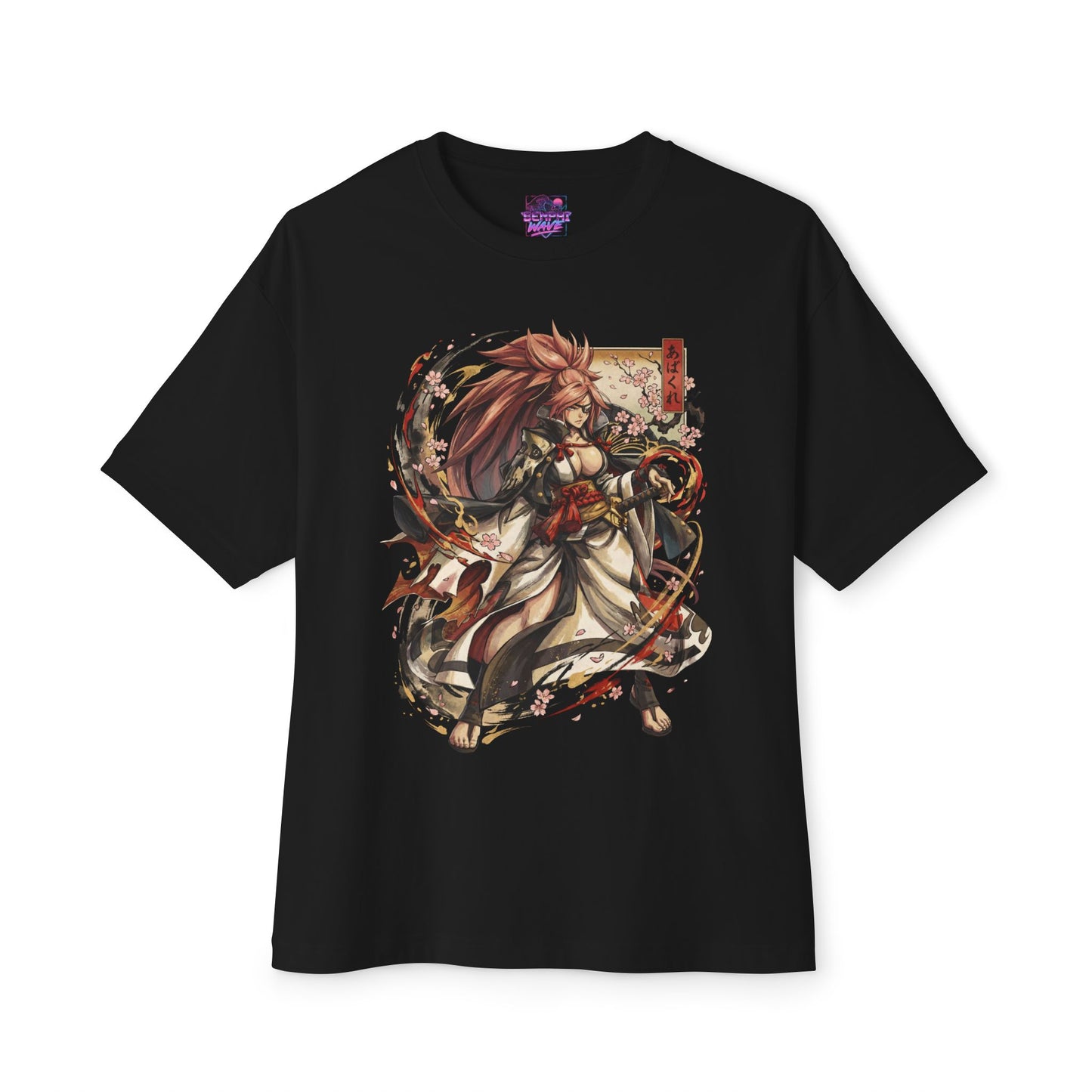 Baiken Guilty Gear: Unfaltering Awakened Samurai Premium Oversized Unisex T-Shirt
