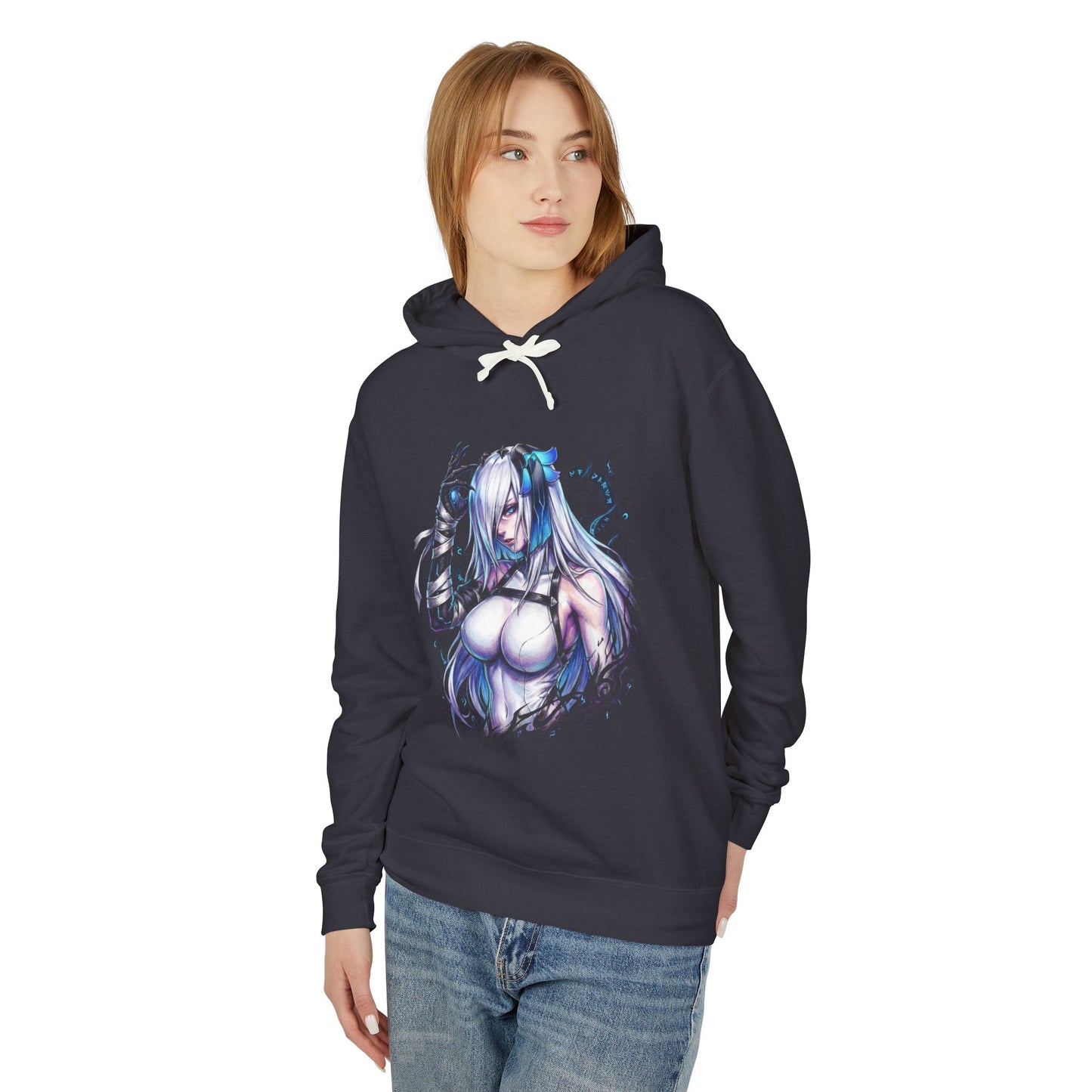Narja Veracity Stack Healing and Damage Chaos Zero Nightmare Art Unisex Premium Hoodie