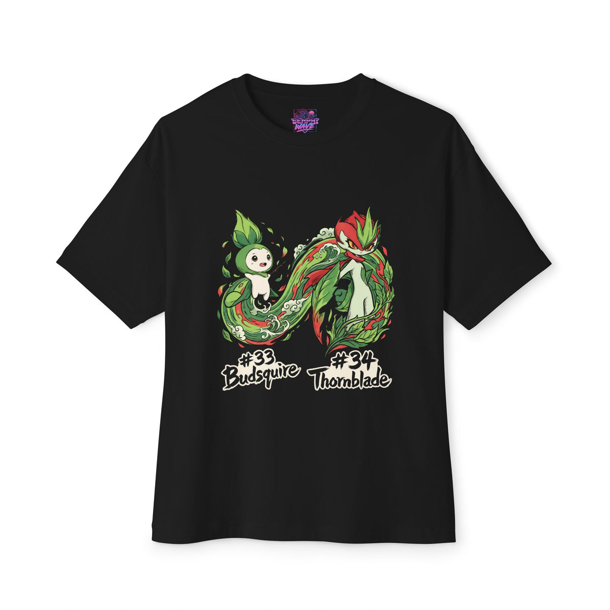 Budsquire Thornblade Aniimo Evolution Line Ukiyo-e - Oversized Premium Tee